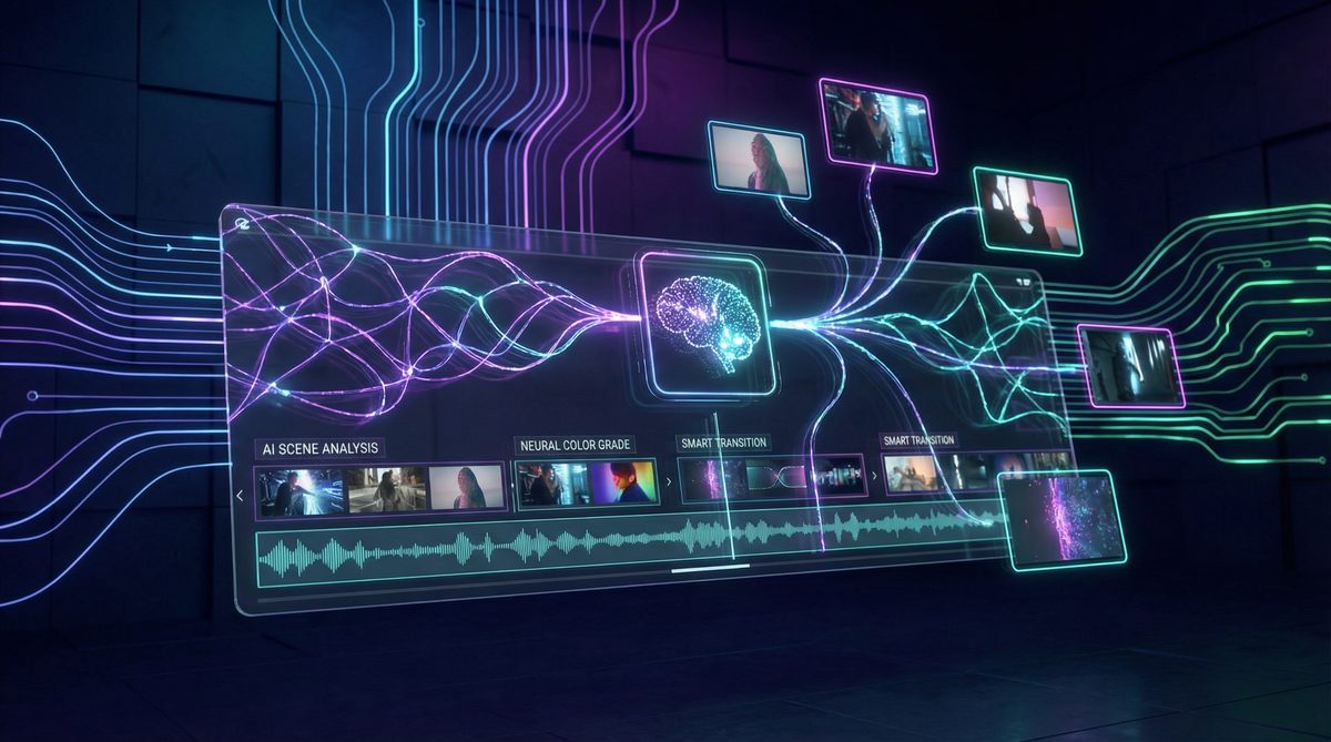 国产主播 AI视频剪辑技术展示